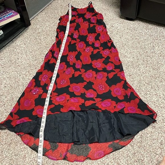 100% silk beaded midi dress - Picture 8 of 10